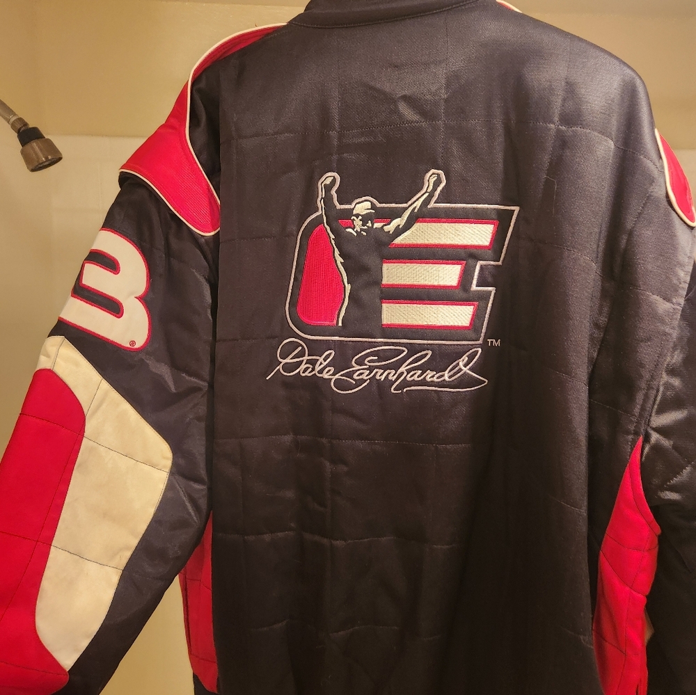 Nascar race jacket - #3 Earnhardt. Size =2XL